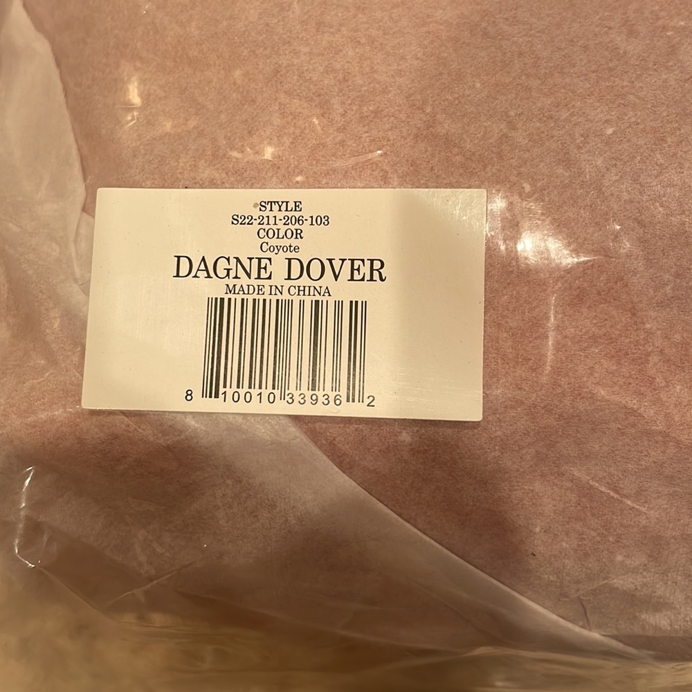 NWT Dagne Dover Small Vida Tote in Coyote - Picture 5 of 5
